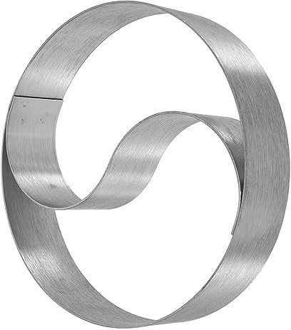 CIYODO Backzubehör Gebäckform-Design Aus Edelstahl Wiederverwendbarer Reiskocher Für Hotelküche Und Catering 18 cm Durchmesser Glatte Kanten Einfach Zu Verwenden