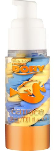 Catrie Cosmetics Primer Viso Disney Pixar Finding Dory, Idratante, Lunga Durata, Naturale, 30 ml