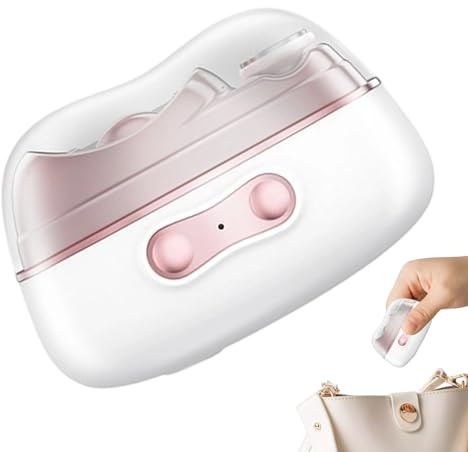Coupe-Ongles Électrique,Appareil 4-en-1 avec Lampe UV | Appareil à Ongles Rechargeable Portable - Usage Maison Voyage Salle de Bain Chambre