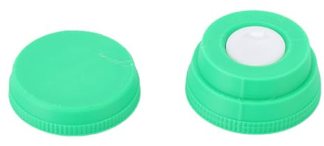 Aramox Titta Oljekopp med Tät Lock, Grön, Plast, Antidammhölje, Doppfat för Urfabriker