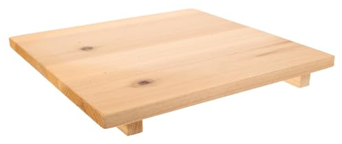 HORIALENCE Holz Töpferscheibe mit Stabiler Struktur und Glatter Nicht Scheuernder Oberfläche für Keramik und Tonwerkzeug im Atelier und Bastelbereich 30,2cm