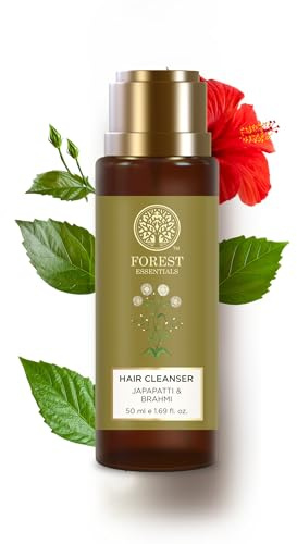 Forest Essentials Hair Cleanser, Japapatti and Brahmi, 50ml