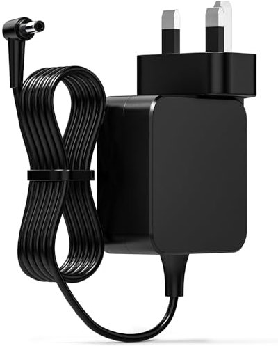 Laptop Charger 45W Compatible with ASUS VivoBook 14 15 S14 S15 E203M E210M E406M E410M E510 E510MA X540S X541U X553M X556U X512D TP300L Zenbook UX303U UX305F UX305C UX310U Power Supply Adapter