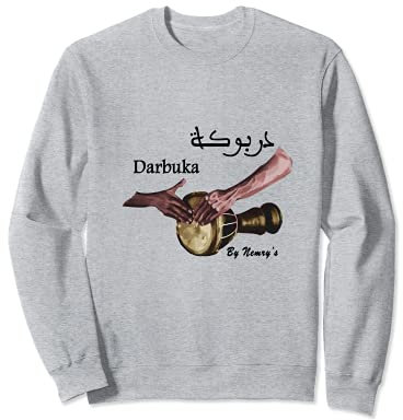 Darbuka berber musical instrument Gnoua goblet drum tarabuka Sweatshirt