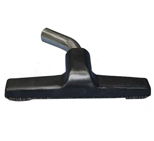 Selgo Hardwood Eureka & Universal Vacuum Cleaner Floor Brush 1 ¼ inch (1.25'') (32mm) Inner Diameter with Horse Hair Soft Bristles 10” Wide (Black - Metal)