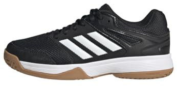 adidas Unisex Kinder Speedcourt Shoes, Core Black / Cloud White / Gum, 37 1/3 EU