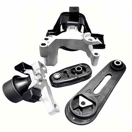 Yllhaoyuan Complete Engine Mount Set of 4 Compatible with 2007-2012 Nissan Sentra 2.0L - Replaces A4348 A4345 A4318 A4346