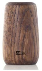 AdHoc Peppar-/saltströare Yoko H 7,5 cm naturträ ek oljad mörk