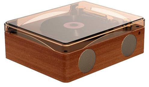 Osmond Lettore CD Bluetooth 5.0 Ricaricabile Altoparlante Integrato HIFI Lettore Musicale Lossless Riproduzione a Infrarossi Facile da Installare Facile da Usare, A