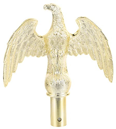 PAMINGONO Adler-flaggenspitze Aus Fahnenmastzubehör Ornament Für Fahnenmast Adler-fahnenmastspitze Ersatzteil Für Fahnenmastkopf
