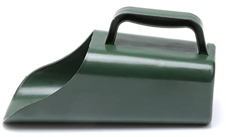 Kfwfuaee Paletta da giardino multifunzione in plastica per compost da terra (verde militare) resistente