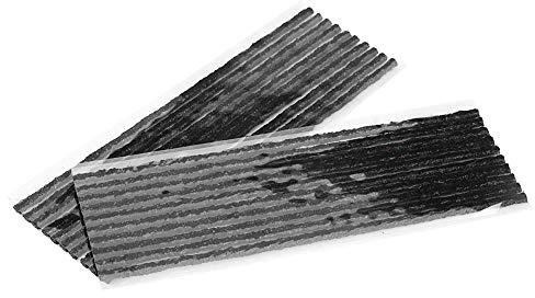 Autoreifen Reparatur Gummistreifen, 50 stücke Schwarzer Gummistreifen schlauchloser Reifen Reifenpanne Reparatur Reparatur Dichtung Gummistreifen für Auto Motorrad (200 * 3,5 mm)