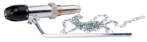 égulateur de Traction Thermostatique 3/4 pour Chaudière à Combustible Solide – Contrôle de la Température de Combustion – Installation Verticale et Horizontale