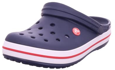 Crocs Crocband, Zoccoli Unisex - Adulto, Blu Navy, 38/39 EU