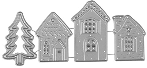 Rayher Holz-Setzkasten Haus, 30 x 43 x 8 cm, 8 Abteilungen, zum Hängen, Holzbox in Hausform, FSC zertifiziert, zum Basteln und Bemalen, 64507505