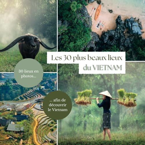 Les 30 plus beaux lieux du Vietnam: Livre de voyage illustré sur le Vietnam, guide pratique d'aide aux voyageurs