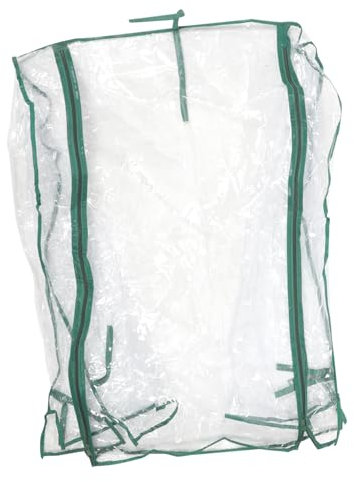 BESPORTBLE Housse De Rechange Serre Couverture De Serre De Remplacement pour Plantes Protection des Jeunes Plants Et Fleurs Design Unique sans Support pour Balcons Jardins Et Pelouses