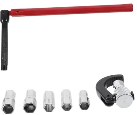 BESTonZON 1set Adjustable Sink Repair Wrench Set for Bathroom Kitchen Multi-use Faucet Tool for Disassembly Assembly Compact Design for