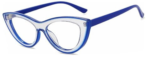 EYPKPL Cat Eye Brillengestelle, Anti-Blaulicht-Brillengestelle, ultraleichte transparente Gläser, Brillengestelle, modische Brillen