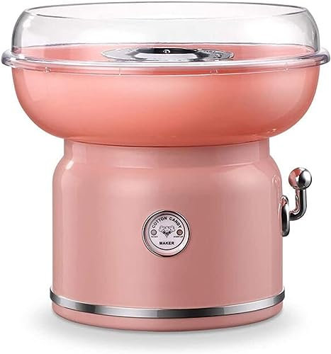 Cotton Candy Maker, Household Professional Candy Floss Machine, Hard Sugar Candy Floss Maker, for Kids Birthday Party Festival Gift,Pink