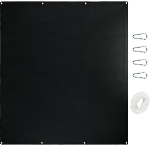 LWANO Bogenschießen Backstop Netz mit Seil & Haken für Hinterhof