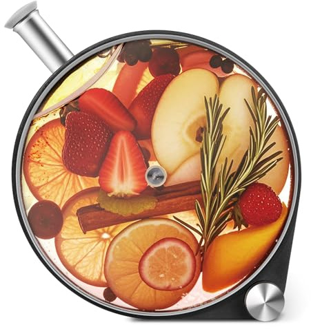 DIY Small 13 oz Cocktail Porthole Infuser, Drink Liquor Infuser, Create Your Own Infused Masterpiece, Liquor Infusing Decanter, Beautiful, Fun Gift, Bourbon Infuser, Infusion Bottles 5-Years Warranty