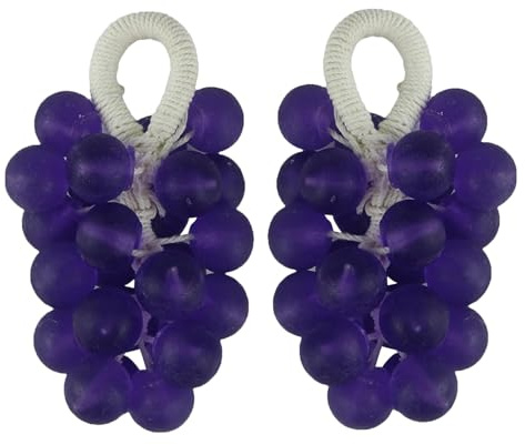 Traubenseife, Natürliche Feste Seife, Handgemachte Seifen In Traubenform, Trauben Körperseife, Gesichtsseife Handseife, für Körperdusche und Gesichtsreinigung (2PCS Lila)