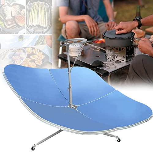 Four solaire portable parabolique pour cuisine extérieure et pique-nique