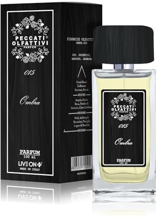 Peccati Olfattivi N.01 Profumo Uomo Equivalente - Dupe Profumo Maschile Persistente con 30% di Essenza Pura, Fragranza Simile All'Originale con Lunga Durata e Resistente 100 ml Parfum (Ombre Nomade)