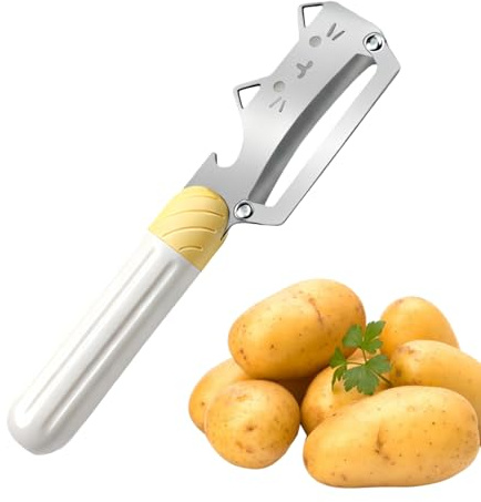 Pelapatate multiuso per frutta verdura grattugia per carote, insalata, uva mango, arance, pomodori, aglio, ideale per casa, barbecue, campeggio, picnic