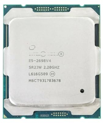 Procesador de CPU E5 2698 V4 2, GHz 20 núcleos LGA 2011-3