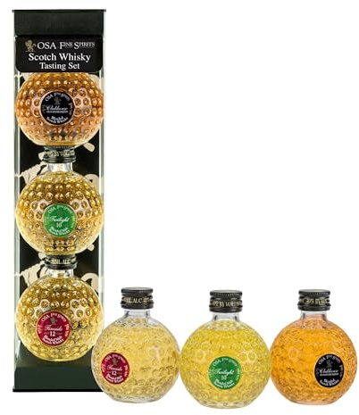 Old St. Andrews Blended Bottles Tasting Set mit Geschenkverpackung Whisky (1 x 0.15 l)