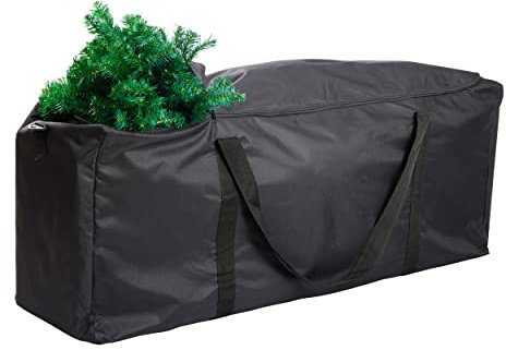 BRAMBLE - XXL Aufbewahrungstasche (135x39x54cm) - Weihnachtsbaum, Kleidung, Bettwäsche - Wasserdicht & Reißfest - Umzugstasche, Christbaum-Box, Festtagsorganizer
