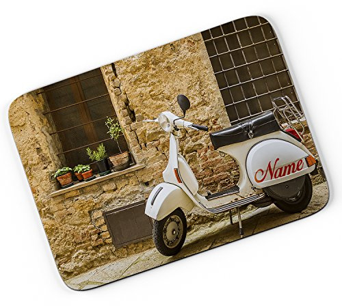 Personalised Mouse Mat VESPA LAMBRETTA SCOOTER SH272 Computer Pad PC Laptop Gamer Work Teacher Gift