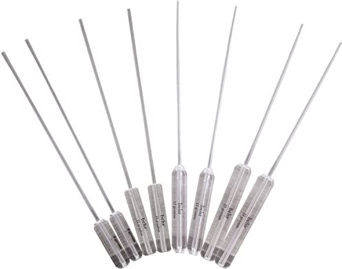 Wurmbaden 8 Ghost Sbirolinos Set sinkend 8-15 g