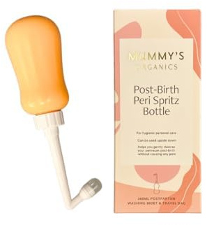 Post Birth Perineal Wash Bottle Upside Down Squeezy Bottle Peri Recovery Intimate Portable Bidet Hospital Bag New Mum Maternity Essentials Post Birth Peri Spritz Bottle