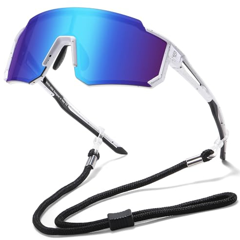 DUCO Polarized Kids Sunglasses Youth Baseball Sports Running UV400 Protection Cycling Glasses Boys Girls 6-16 Aged DK310