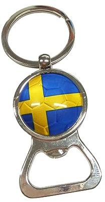 ABOOFAN Flag Keychain Bottle Opener Soccer Keyring Ring Beer Opener for Pocket Novelty for Football Match