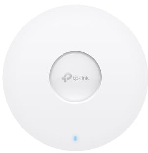 TP-Link EAP673 WiFi 6 Access Point, AX5400 Wireless Access Points, Support PoE+ Powered or DC, Seamless Roaming, Omada Mesh, Easily Mount to Wall or Ceiling, Centralized Cloud Management