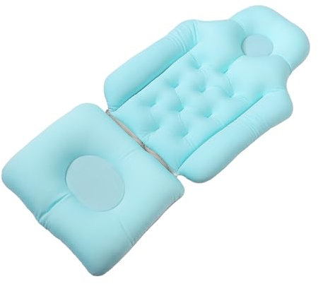 Cabilock Soft Non-slip Bath Mat for Newborn Boy Girl Shower Seat Function for Bathing in Bathtub Sink Bath Cushion