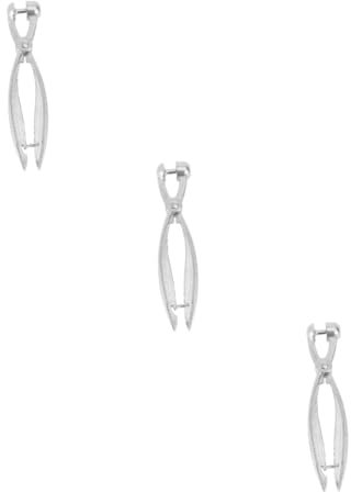 Cabilock 3 Piezas deshuesador de cerezas recolector de frutas tomate durazno cherry pitter Quita huesos de cereza multiusos herramienta descorazonador de cerezas Aparatos de cocina Silver