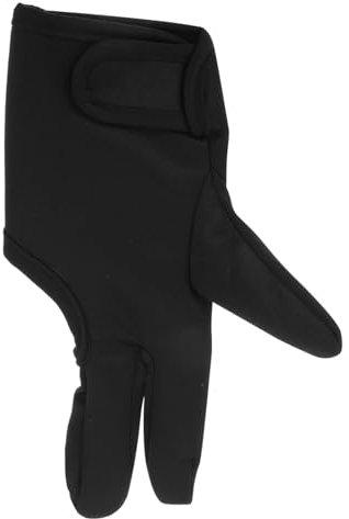 MUCKLILY Hitzebeständige Finger-handschuhe Für Haarstyling Isolierender Schutz Für Lockenwickler Und Glätteisen Wiederverwendbar Für Friseure Hause Links