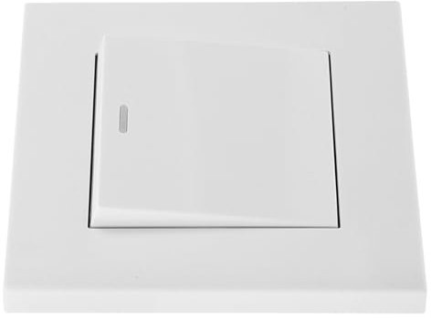 VILLCASE Panel De Interruptores De Luz Con Marco Interruptores Altos Para Interruptor De Luz Moderno Regulable Cubierta De Pared Dorado Doble PC