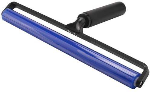 Gummiroller 30 cm bred lim silikon mjuk gummi klistra rullande hjul antistatisk klibbig dödare bil