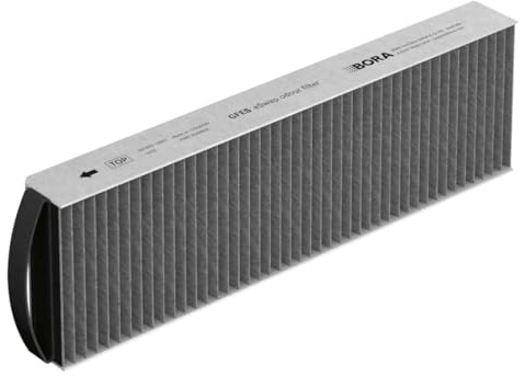 BORA GFES Original Aktivkohlefilter-Geruchsfilter, für BORA Pure & Easy Kochfeldabzug, Ersatzfilter Zubehör, Umluft-Filter, Geruchsreduzierung, Werkzeugloser Filtertausch, 150h Standzeit