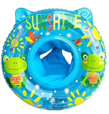 JININOSEU Baby Swimming Ring, Aufblasbare Baby Schwimmreifen mit Schwimmsitz für 6 Monate bis 36 Monate