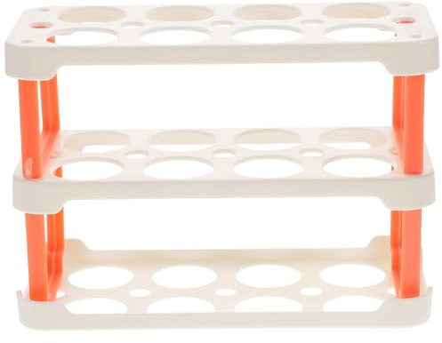 COOLHIYA Contenitore per Uova in Plastica per Frigorifero Protezione Antiurto e Design Impilabile per Conservazione Stabile in Frigorifero o Congelatore Colore Casuale