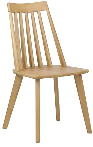 Totò Piccinni Sedia BASENTO con struttura in legno massello naturale design scandinavo (Rovere, 1)