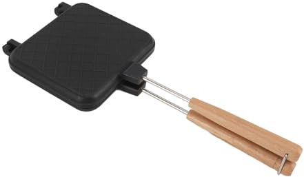 Macchina pera Doppia Faccia, Tostapane per Colazione con Padella Ribaltabile per Fornello a Gas a Induzione, 6,1x14,6