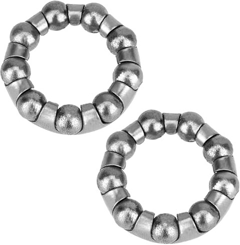 4 Stück Fahrrad Kugellager Kugellagerkäfige Fahrrad Kugelring Spacer Lenker Lenkkugellager Stahl Ball Retainer Für Fahrrad(30mm)